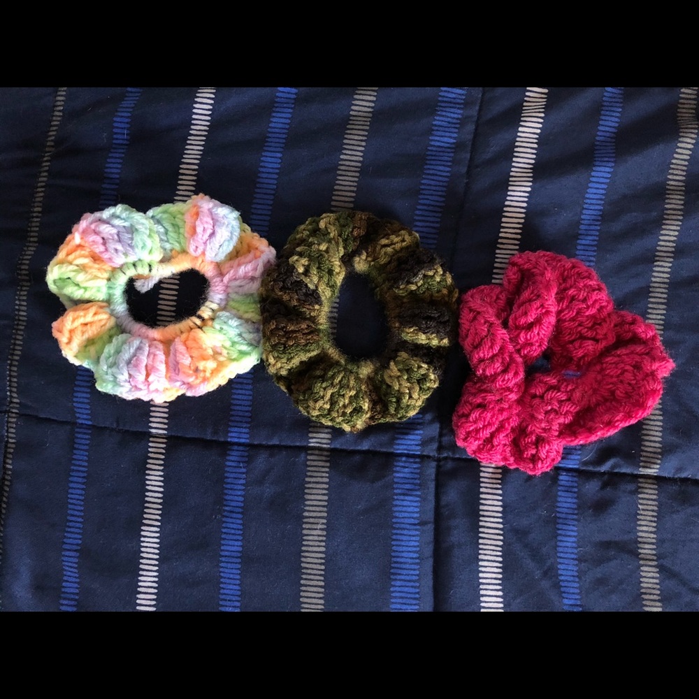 homemade scrunchies